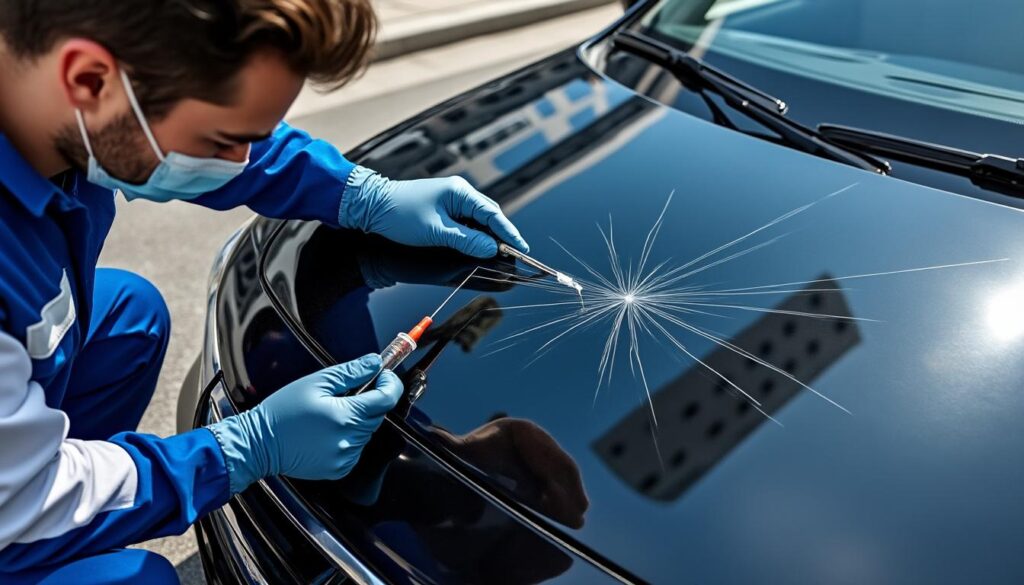 la garantie bris de glace en assurance auto permet de réparer votre pare-brise sans avancer de franchise, protégeant ainsi votre véhicule en toute simplicité.