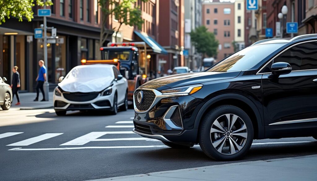 découvrez comment un véhicule de remplacement garantit votre mobilité après un accident automobile, vous permettant de continuer vos déplacements en toute sérénité pendant la réparation de votre voiture.