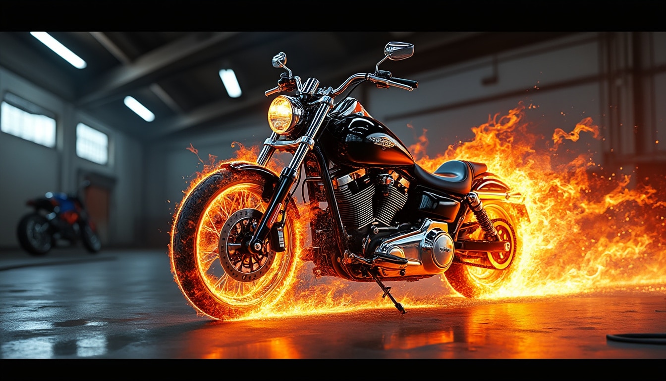 la garantie incendie moto offre une protection essentielle contre les dommages causés par les flammes, assurant la sécurité de votre véhicule en cas d'incendie.