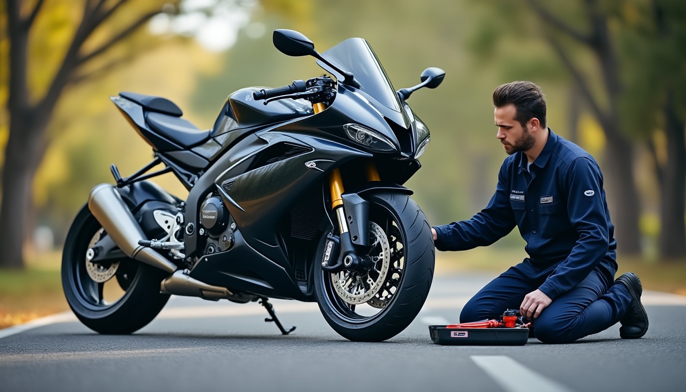 la garantie assistance moto vous offre une prise en charge rapide en cas de crevaison pour reprendre la route en toute sérénité.