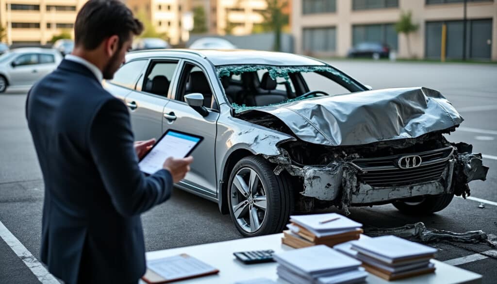 découvrez comment la valeur vénale auto est utilisée pour déterminer l'indemnisation en cas de perte totale de votre véhicule, afin de vous assurer une compensation juste.